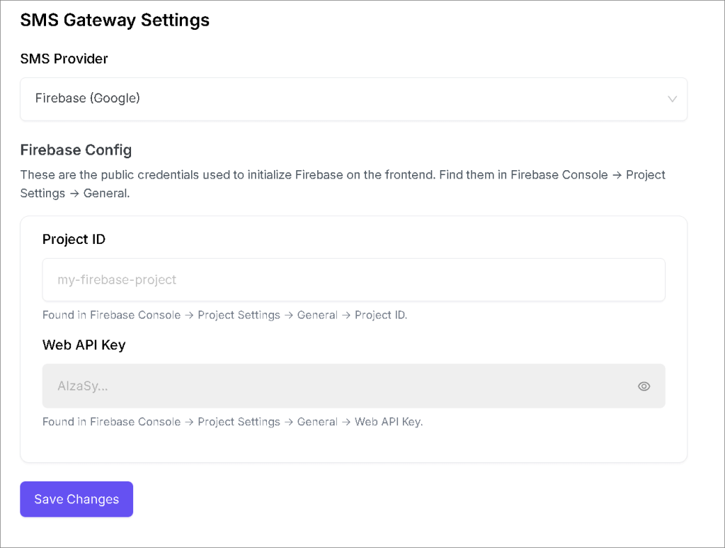 Configuring FormGent: First Steps 7 Firebase