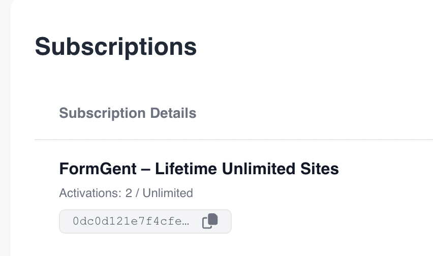 Activating FormGent Pro License 5 License