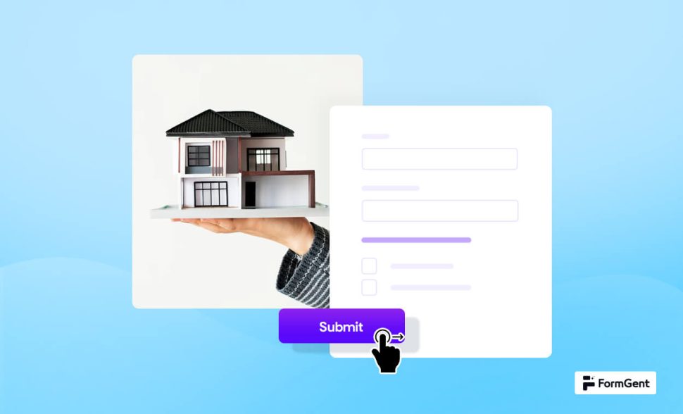 Online Form Builder for Real estate agents and property listings