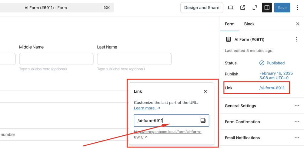 How to Create a T-shirt Order Form in Minutes Using AI-Form Builder 18 Customize URL – Make the link easy to remember.