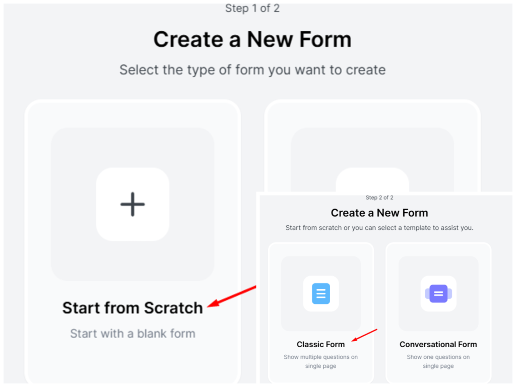 Create Contact Form Using Form Builder