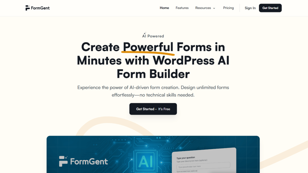 ai form builders for wordpress