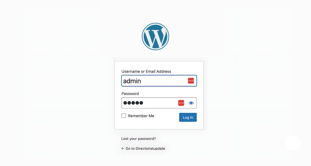 How to Create Application Forms in WordPress Using FormGent 2 Log in to your WordPress Dashboard.