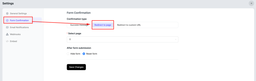How to Create Application Forms in WordPress Using FormGent 24 You can also Redirect to a page or