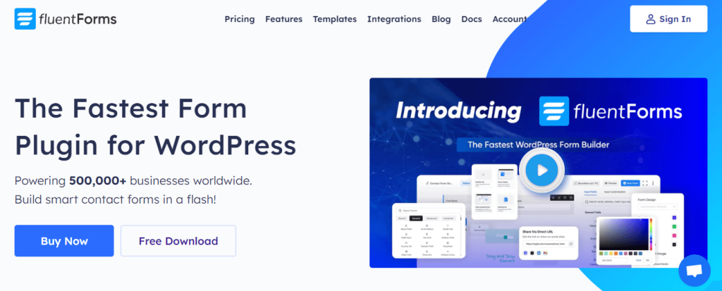 Best Plugins To Create Multi Step Form In WordPress (Free & Paid) 4 fluentforms