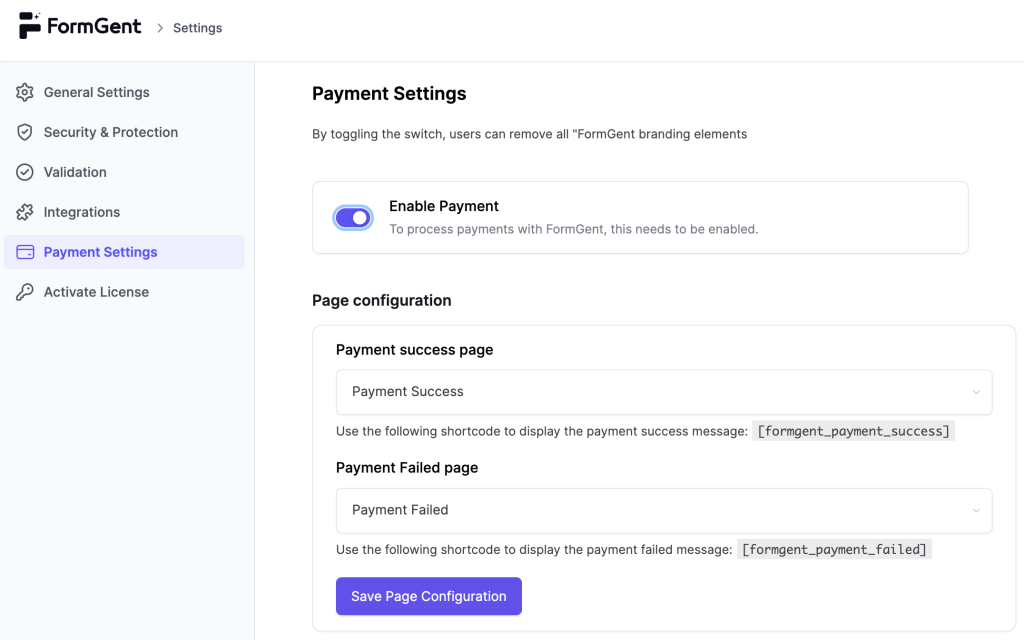 Payment Integrations (PayPal & Stripe) 2 Enable Payment