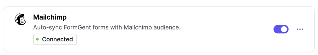 Mailchimp Integration 4 Mailchimp Connection Successful