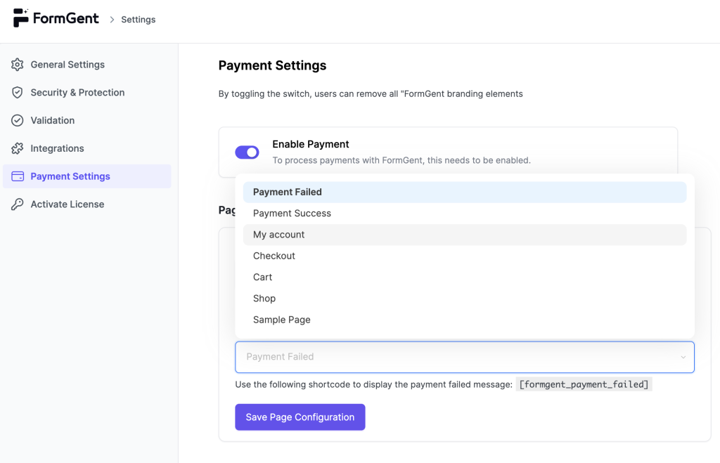 Payment Integrations (PayPal & Stripe) 3 Set Payment Pages