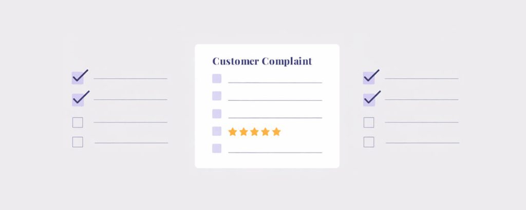 Customer Complaint Form Question Examples