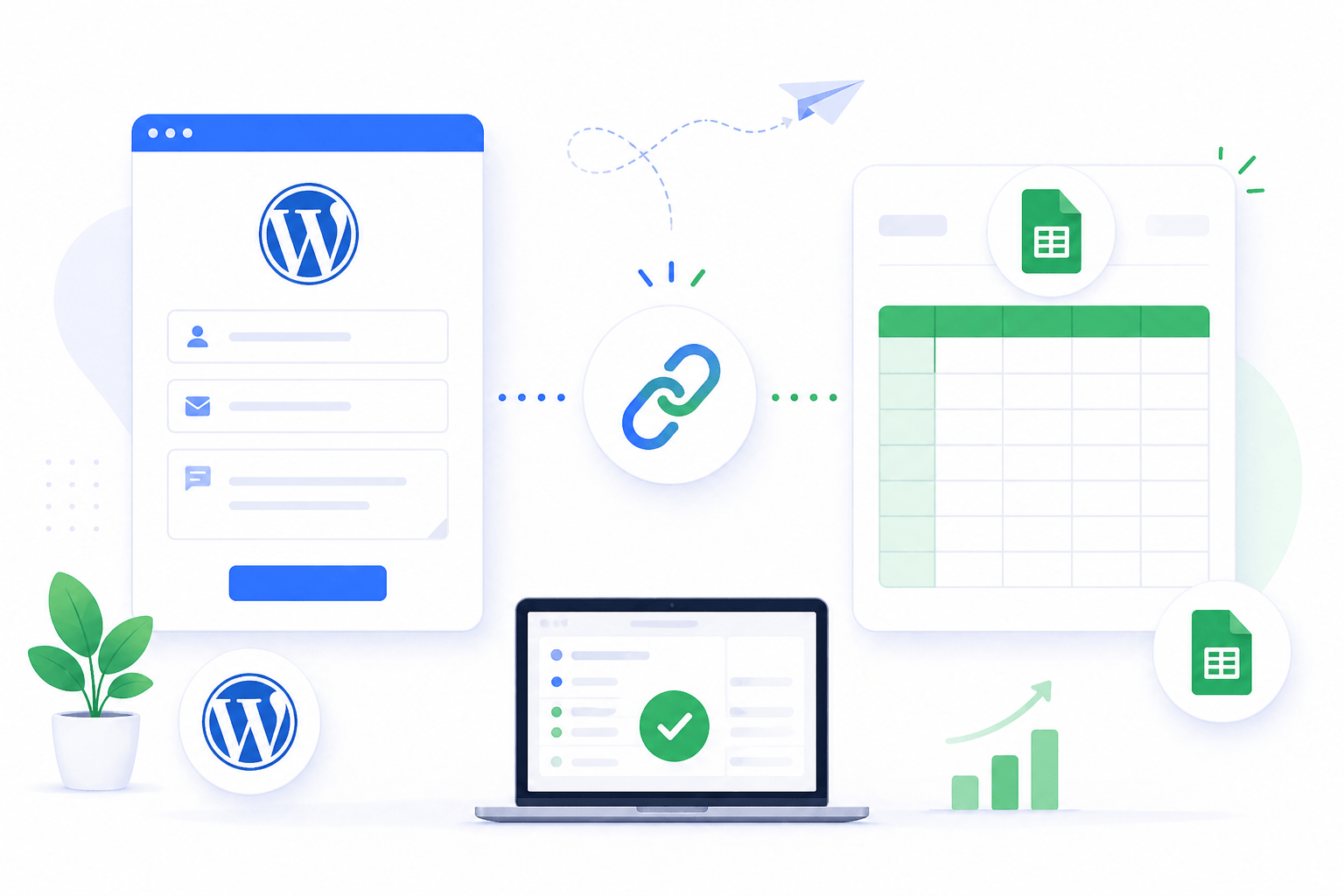 Connect WordPress Forms to Google Sheets Without Zapier