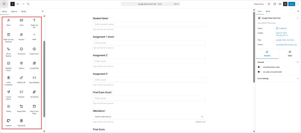 How to Add a WordPress User Signup Form (Step-by-Step Guide) 4 FormGent Fields
