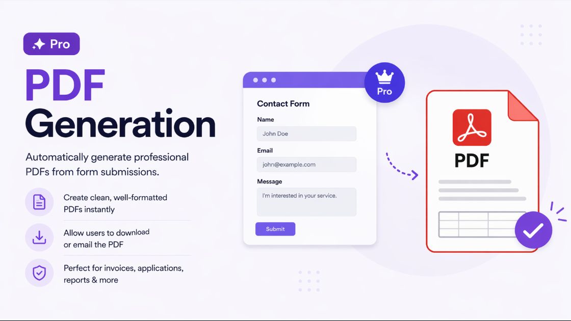 PDF Generation - FormGent