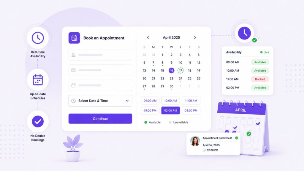 Real time Booking