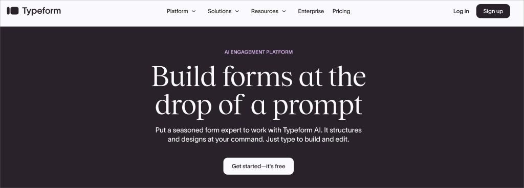 10 Best Gravity Forms Alternatives in 2026 (Free & Paid) 6 Typeform
