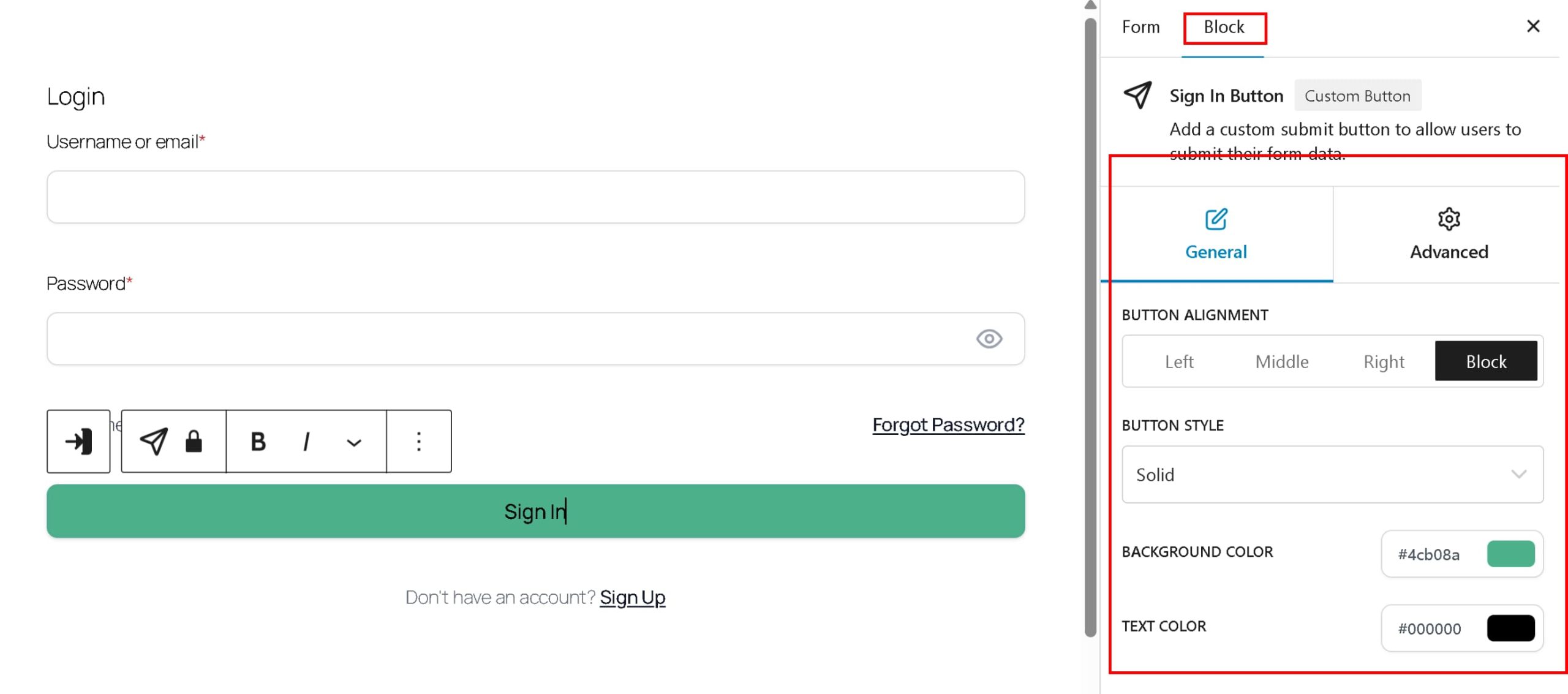 How to Build a Custom Login Form in WordPress 5 Configure Login Field Options