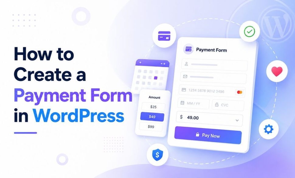 create a payment form
