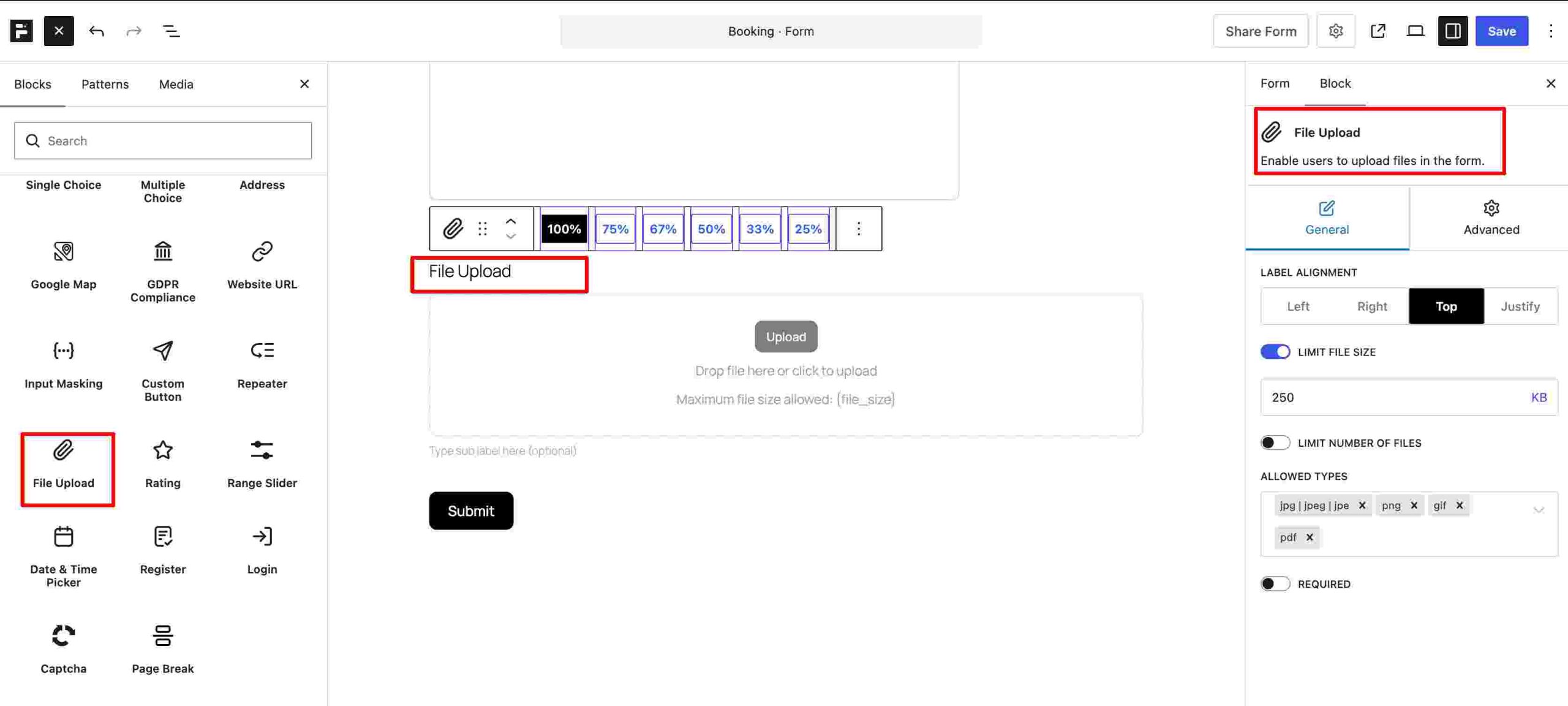 How to Add File Upload to a WordPress Form 3 Edit Form Booking ‹ touhid — WordPress 08 24 2026 10 14 AM scaled