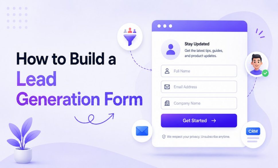 How to build a Lead Generation Form