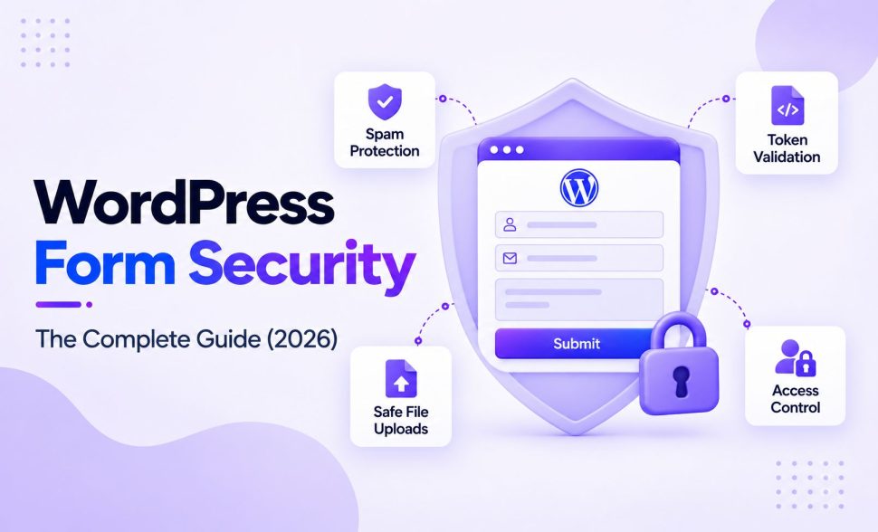 WordPress Form Security: The Complete Guide (2026)