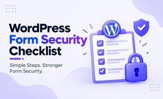 Wordpress Form Security Checklist