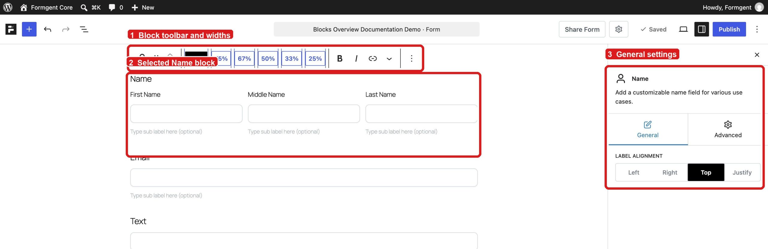 Blocks Overview 2 02 core editor features name edited scaled
