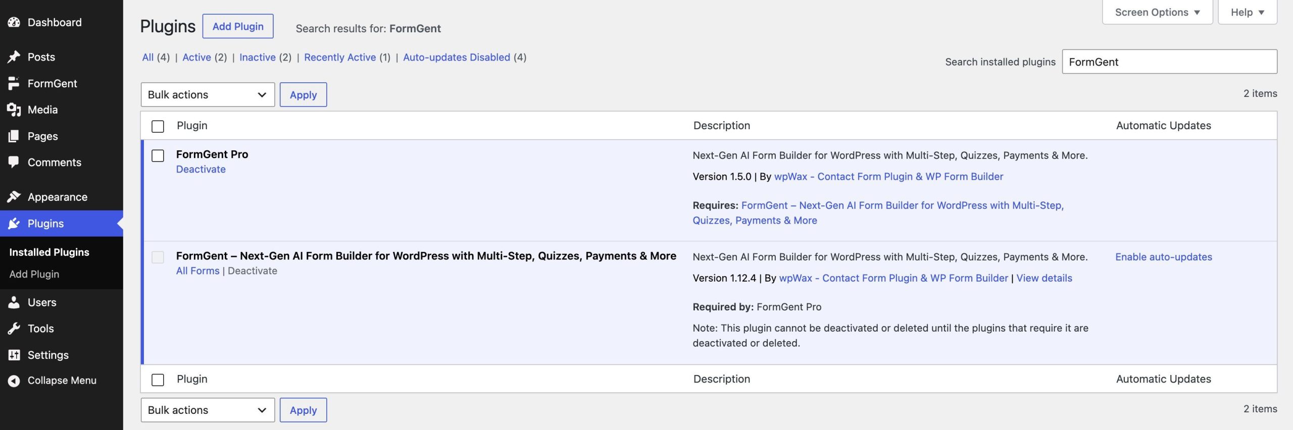 04 confirm formgent and formgent pro are active edited scaled