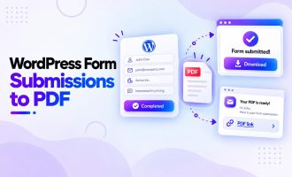 wordpress form submission