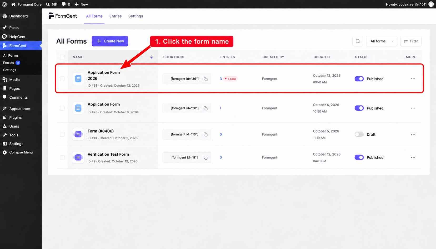 step 01 application form renamed